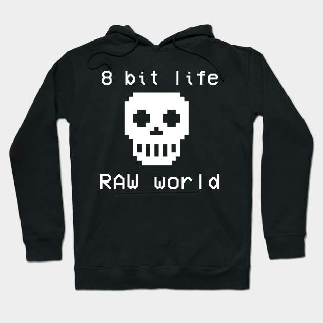 8 bit graphics Hoodie by payme